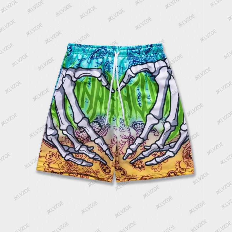 Men's Summer 3D Printed Sporty Casual Shorts