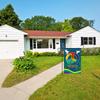 Garden Peace Sign Flag for Outdoor Yard Porch Front Door Decor Polyester Flag Banner