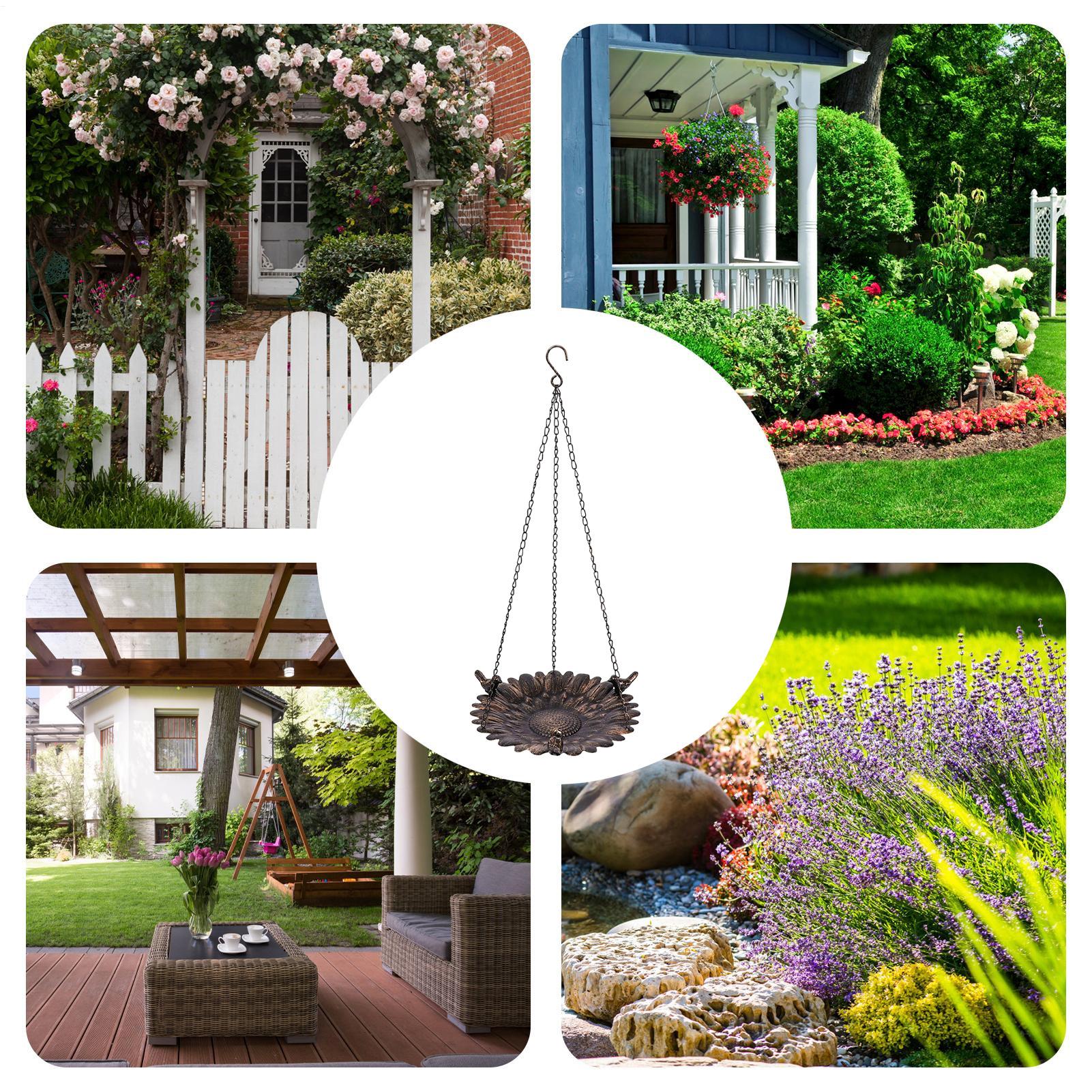 

Wild Bird Feeders Iron Weatherproof Vintage Large Bird Feeders For Outdoors For Garden Patio Porch Balcony Tree Window China Mainland
