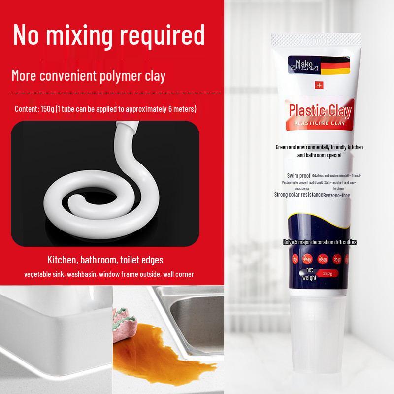 

Водонепроницаемая уплотнительная лента для кухни и ванной: Защита кромок раковины и плиты от плесени