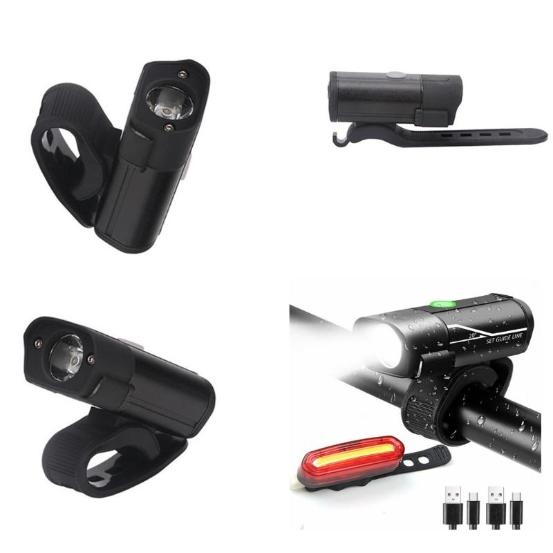 Bicycles Headlight, Cycling Front Lamp USB Rechargings Front Light Front Flashlight LED Bicycles Headlight
