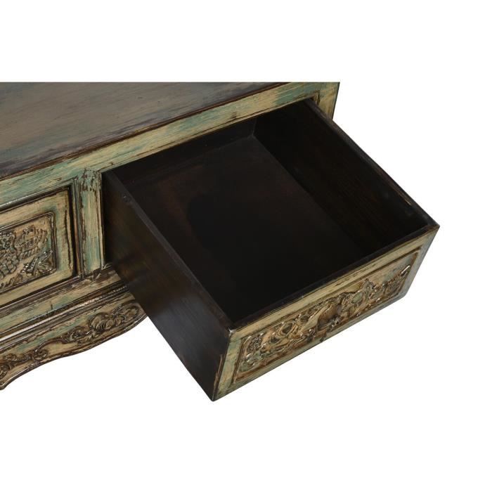 Banquette - Oriental - Multicolore - Bois massif - 179x43x58 cm - Style ethnique