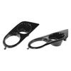 2pcs Front Bumper Foglight Cover Dual Holes Car Accessory Fit for E46 M3 2001‑2006