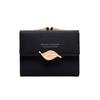 Wallet Women's Short PU Short Small Wallet with Large Capacity and Niche Women's Coin Purse