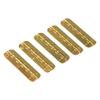 Vintage Long Metal Golden Mini Jewelry Box Hinge Cabinet Hardware Furniture Fittings Hinges