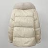 OFTBUY Autumn Winter Fashion Fox Fur Collar Spliced 90% White Duck Down Thickened Warm Women Korean Style Loose Casual Down Jacket