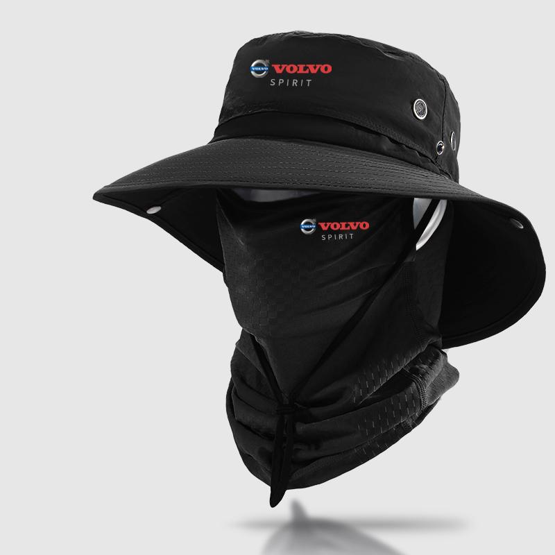 

Summer Anti-UV Large Sun Hat Men Women Breathable Fishing Caps Hiking Outdoor Beach Cap For Volvo R design xc60 v60 s60 v40 v50
