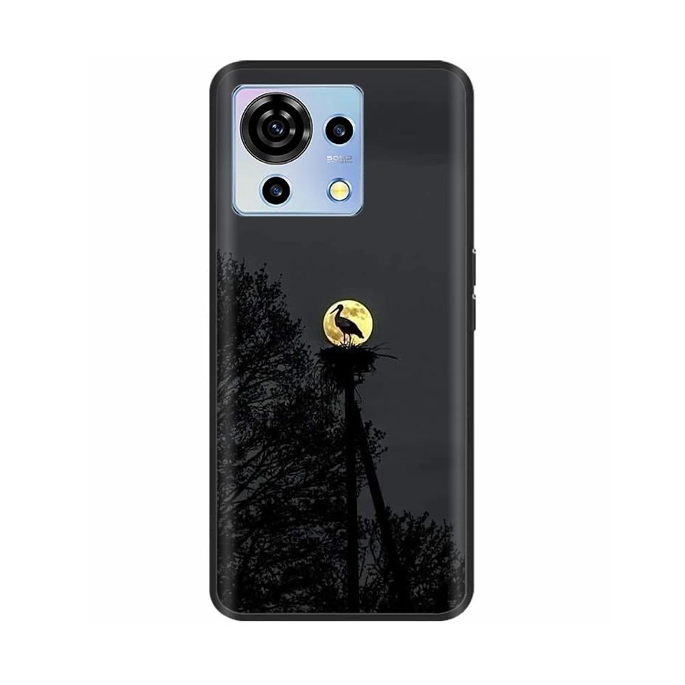 Custodia per ZTE Blade V50 Vita in Silicone Liquido Protezione Completa Copri Telefono per ZTE Blade V50 Vita V50Vita Nuovo Design Retro Morbido