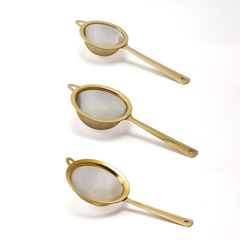 For Kitchen Stainless Steel Matcha Sifter Very Fine Mesh Rust-Proof Tea Strainer Easy To Clean Small Food Sifters