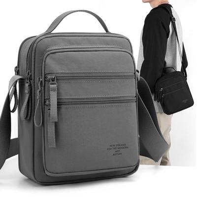 Men's Multi-compartment Shoulder Bag Outdoor Handbag
