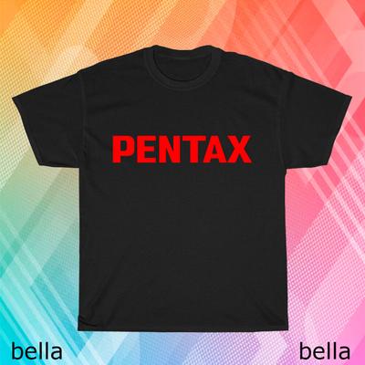Nuova T-Shirt con Logo Fotocamera Pentax Divertente Taglia dalla S alla 5XL