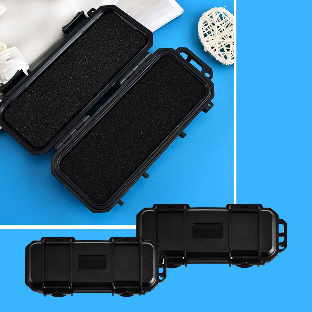 Kompakte kleine Werkzeugaufbewahrungsbox mit Schaumstoffauskleidung für sicheren Schutz und Organisation der Ausrüstung. Wasserdichtes, stoßfestes Gehäuse
