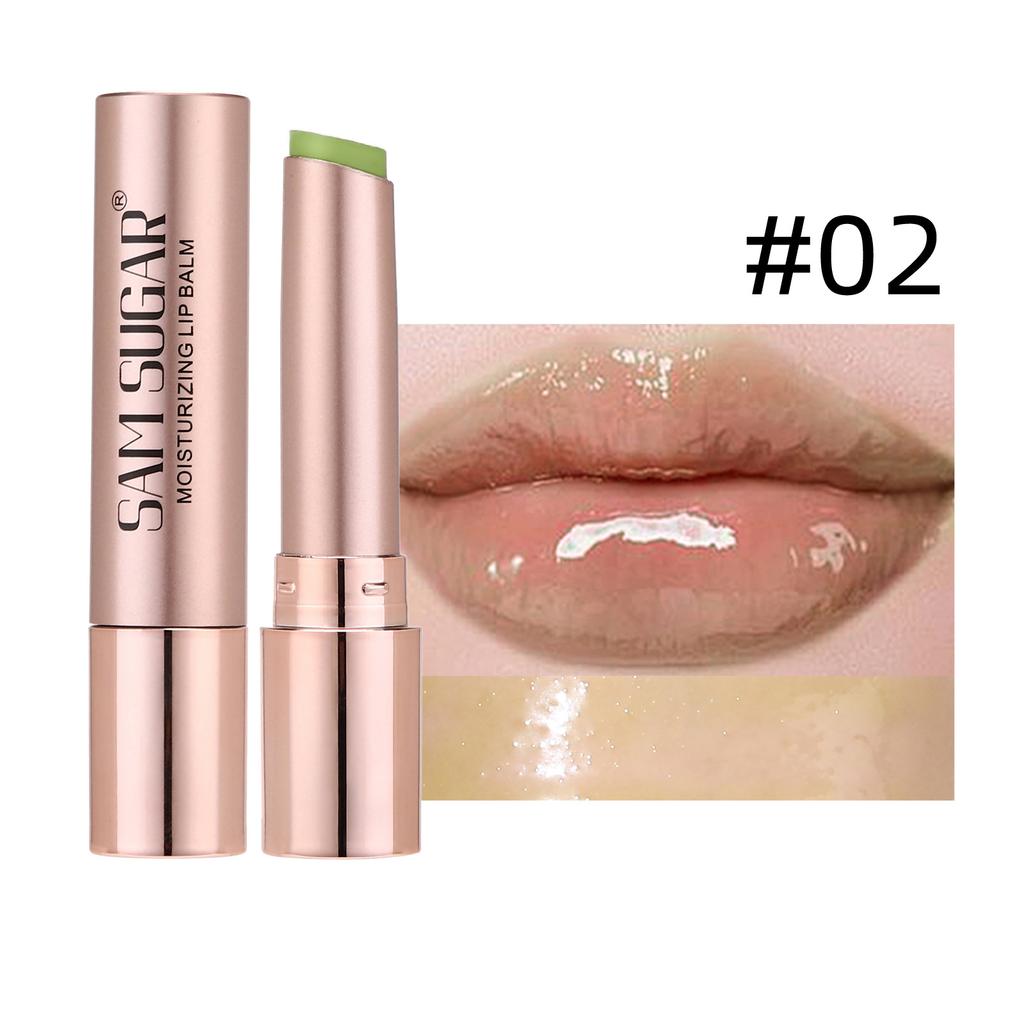 Hyaluronic Acid Lip Balm Overnight Sleeping Mask Moisturizing Anti Chapping Long Lasting Hydration Fades Lip Lines Gloss
