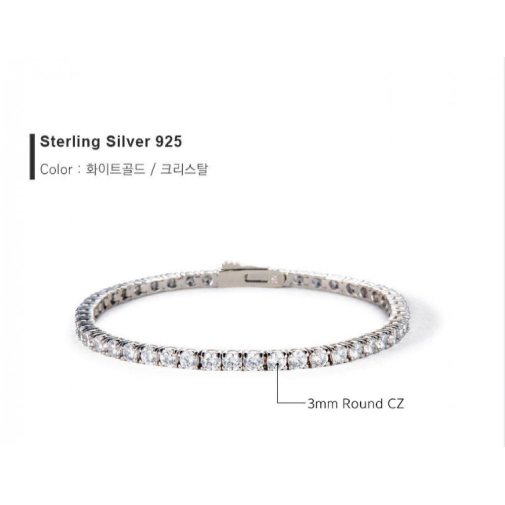 Tani by Minetani Round Bracelet 2mm Olivia Prong