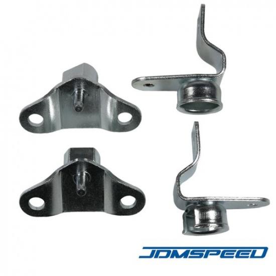 4 Piece Set Tailgate Tail Gate Hinge KIT For 1999-06 Chevy Silverado GMC Sierra