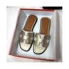 (  Gold,   UK 9) Womens Summer Sandals Beach Flat Female Slippers Outdoor Sandals Shoes Size