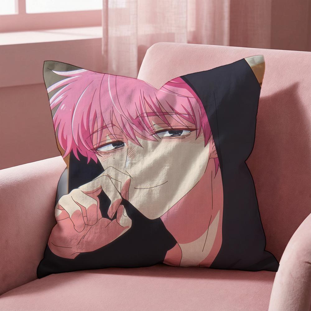 Tamonkun Ima Dotchi Cushion Cover MultiScene Pillow Cover for Home  Car  Reversible Soft  Durable for Daily Use