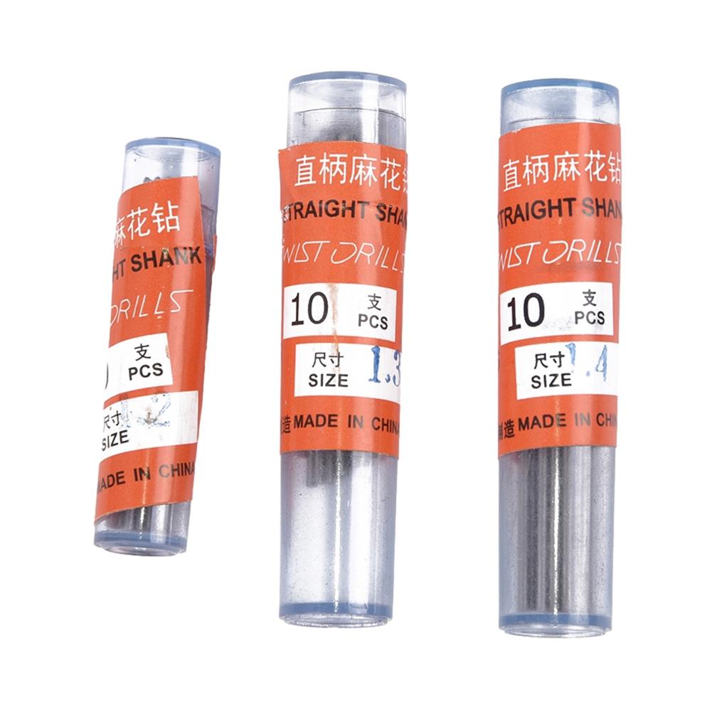 30 buc Burghie Mici HSS Coadă Dreaptă pentru Găurire Plastic Lemn 0.6-2.0mm