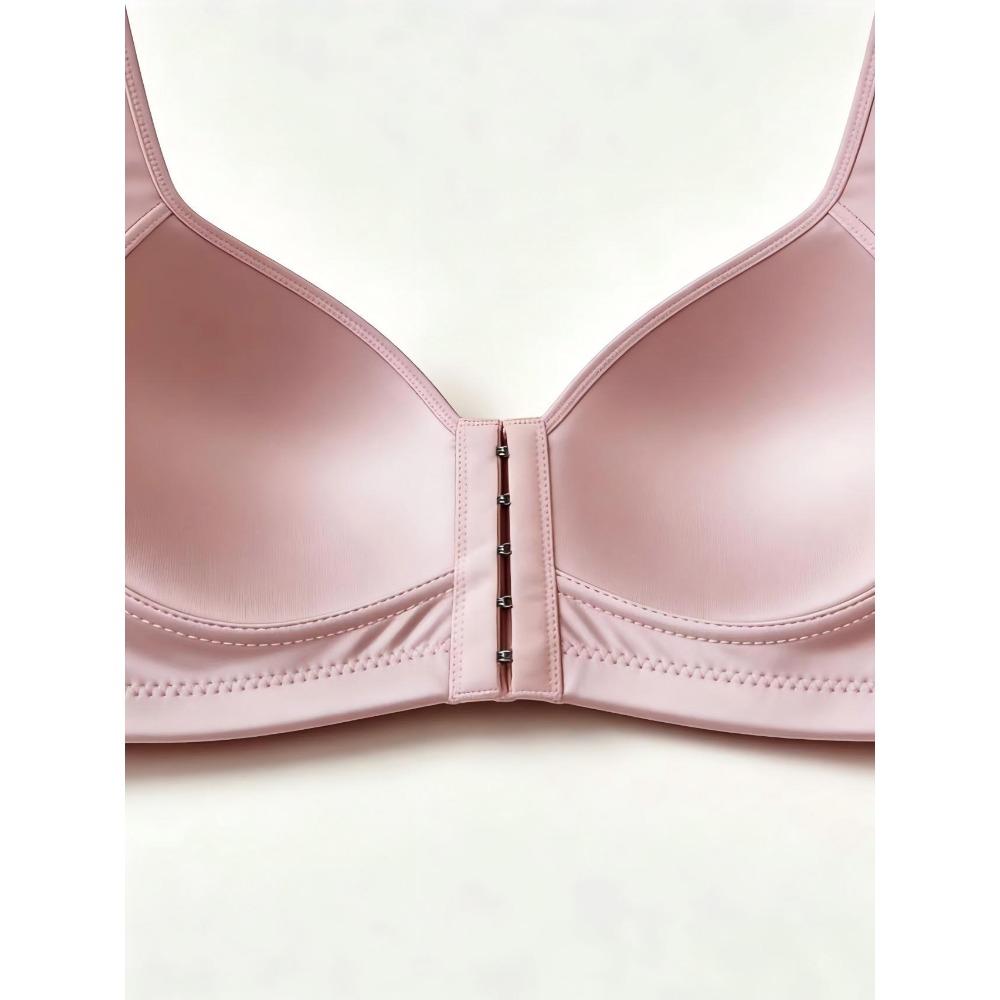 חזייה קדמית מכופתרת 4XL, מידה גדולה, עם איסוף, ספורטיבית, מונעת צניחה, ללא ברזל, בסגנון גופייה, גב יפה, חזייה ללא ברזל