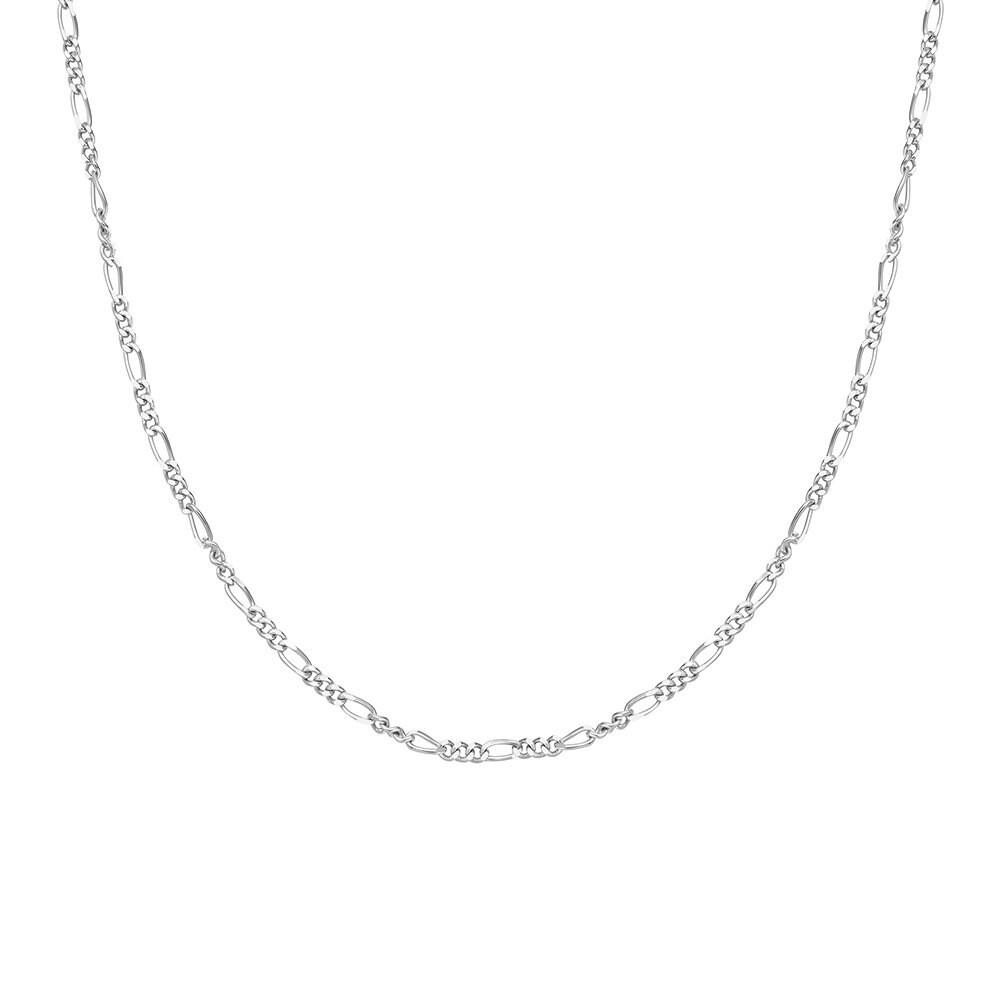 Philia Curb Chain 925 Silver Necklace N063-04H