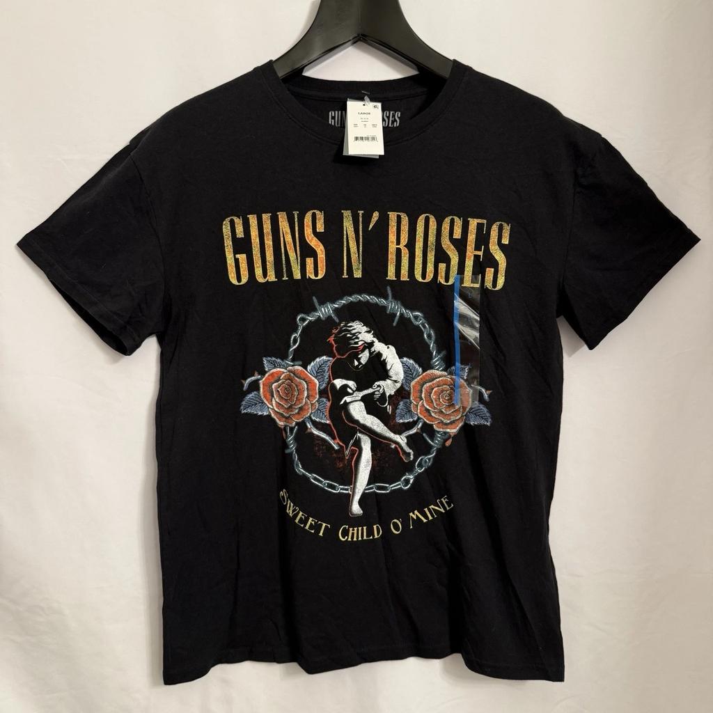 NEW Guns N Roses Band Shirt Sweet Child of Mine Rose Graphic Tee