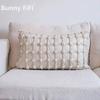Creative 3D Bubble Cushion Cover Cream White Plaid Light Luxury Pillow Covers Decorative Fashion Home Decor Sofa Cushion Cover