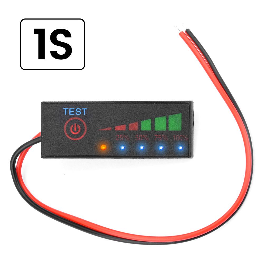 1S 3S 7S Battery Level Indicator Ternary Lithium Battery Capacity Tester Meter Module Battery Capacity Display Tester Meter