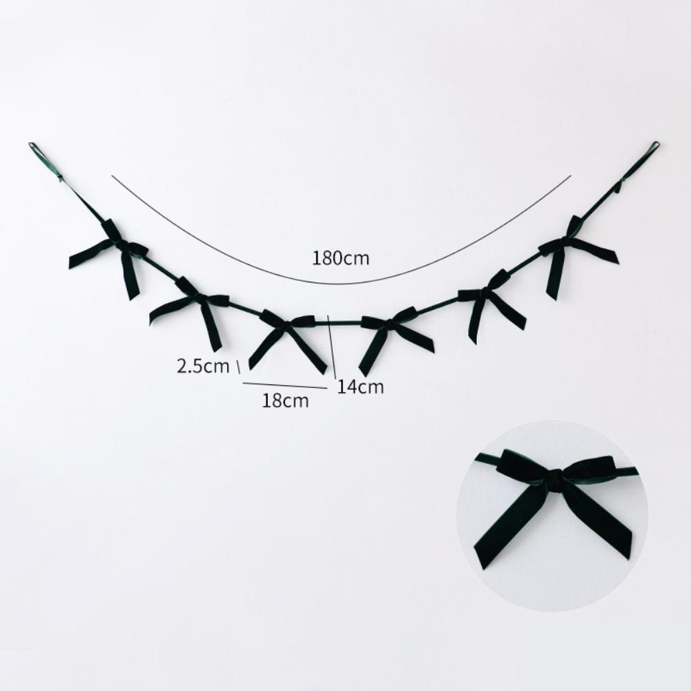 Festive Gatherings Christmas Banner Holiday Party Decor Approximately 180cm Charming Aesthetics Easy To Hang Elegant Design
