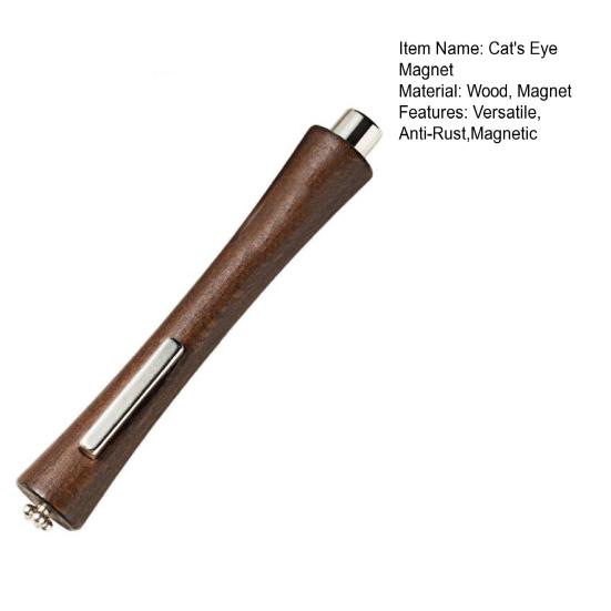 3-in-1 Cat's Eye Magnet Stick for Nails Professional Nail Magnet Tool for Cat Eyes Gel Polish Anti-Rust Nail Art Tool