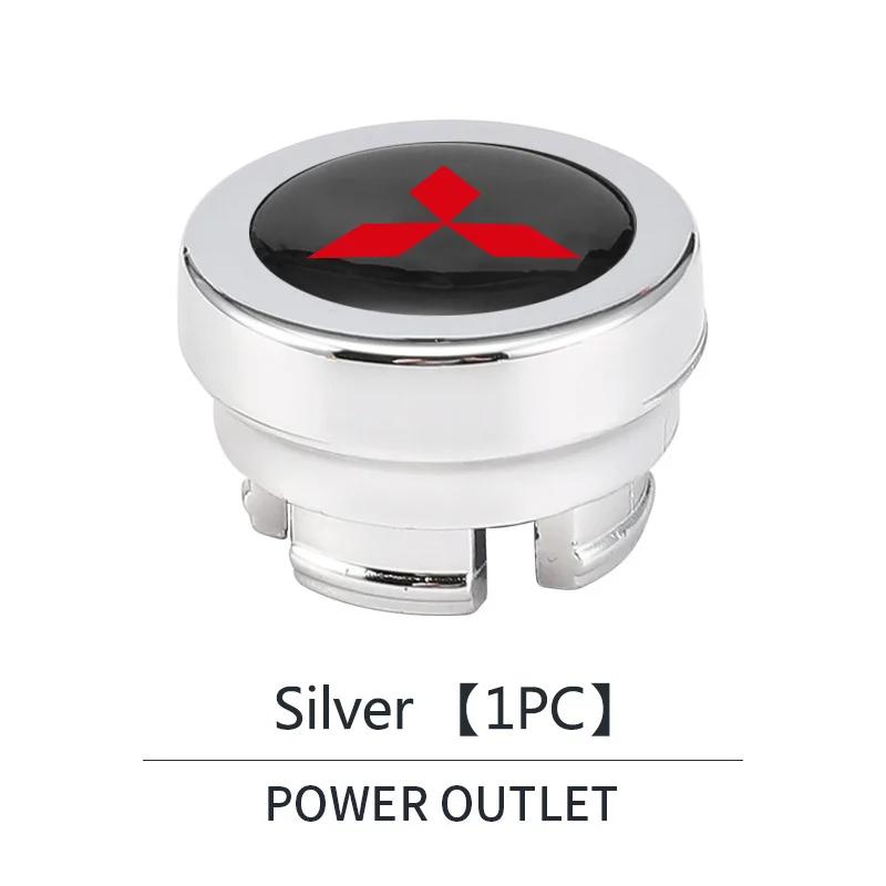 gjbf4 Car Cigarette Lighter Cover DustProof Cover Dustproof Cap Plug For Mitsubishi Outlander Pajero Sport Lancer ASX L200 Eclip