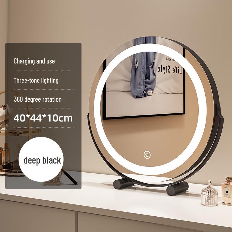Smart LED Desktop Makeup Mirror with Fill Light