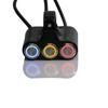 LMoDri Motorcycle Switch 22mm Handlebar Switches Headlight Hazard Brake Fog Light ON-OFF Aluminum With Indicator Modified