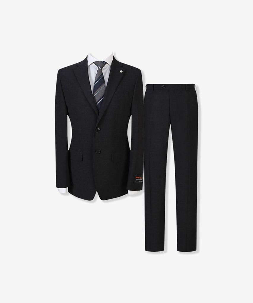 Sieg Wool Regular Fit Suit Set Grey (Pijac2055_Pipac2255) (B Type)