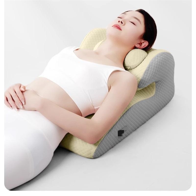 Relax Cush Pillow 2025 New Ergonomic Pillow Supports Posture In Any Position Unique Curved Design Suitable for Massage,Reading