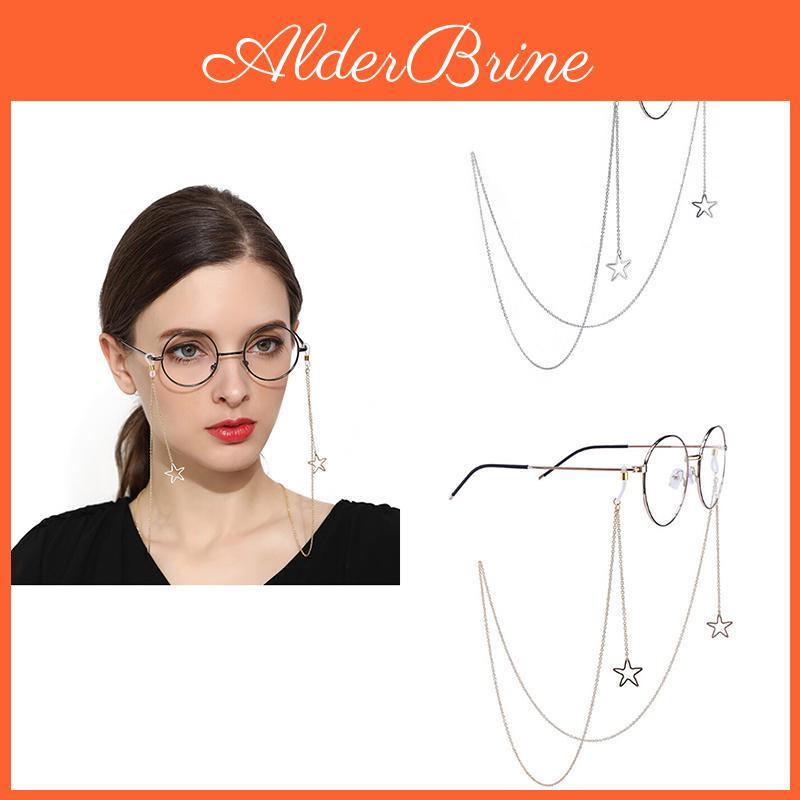 Eyeglass Chains Sunglasses Reading Star Glasses Eyewears Cord Holder Neck Strap