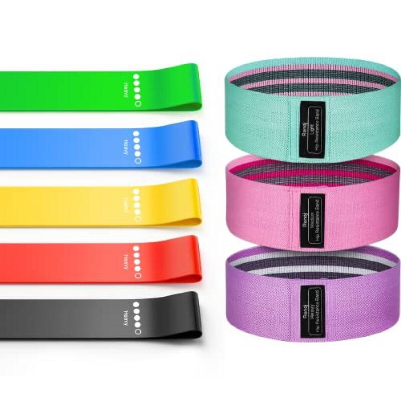 Anti-Slip Booty Bands for Glute Sculpting, Heavy Duty Resistance Loops Squats Hip Thrusts Slavic Body Toning Home Gym