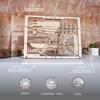 Ugears Zeppelin 2.5D Puzzle 70208 Holz 3D Puzzle Kein Kleber oder Werkzeug für Bastelarbeiten erforderlich