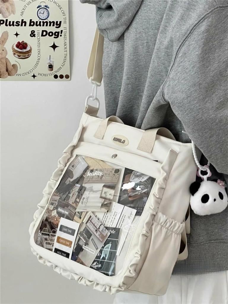 Oshikatsu Oshi Oshikatsu Ita Korean Style [R.Queen] Bag, Bag, Bag, Bag, (White)