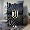 Juventus Football Club Crest Blanket Blanket Home Decor Bedroom Office Rest Blanket Machine Washable