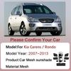Car Mesh Sunshade For Kia Carens Rondo7 MK2 UN 2007~2013 Naza Citra 2 Rondo Magnetic Window Sun Visor Shade Curtains Accessories