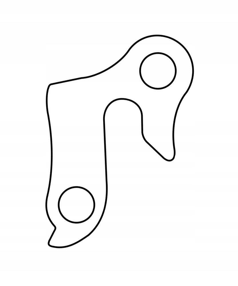 Rear Derailleur Hang For Aluminum Frames Gw-5A