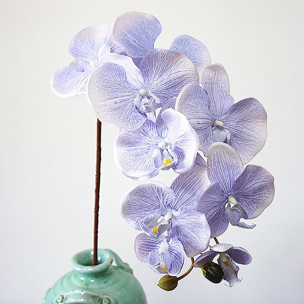 1ks Umělá květina Butterfly Orchid Živá zahrada DIY Party Svatební výzdoba Vánoční ozdoba