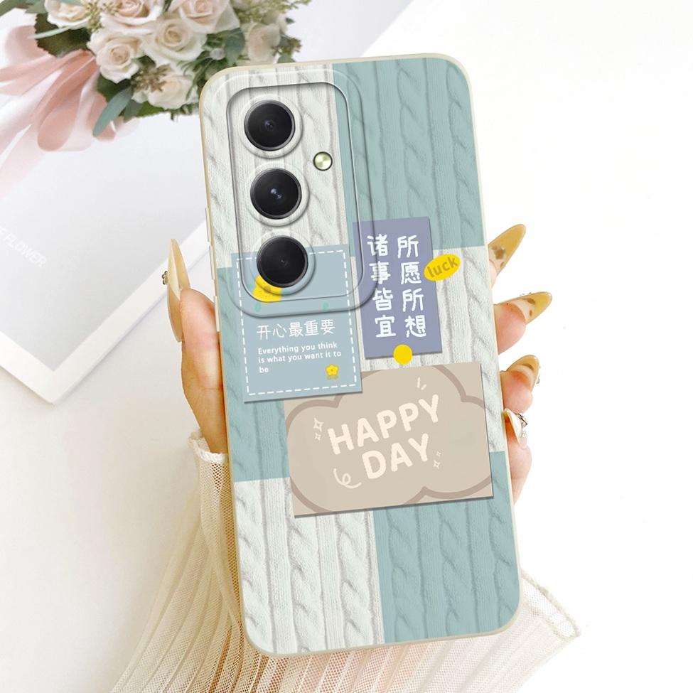 Case For Samsung A55 5G A556V A556B A556E A5560 Casing For Samsung Galaxy A55 5G Cover Silicone Fashion Cartoon Funny Painted