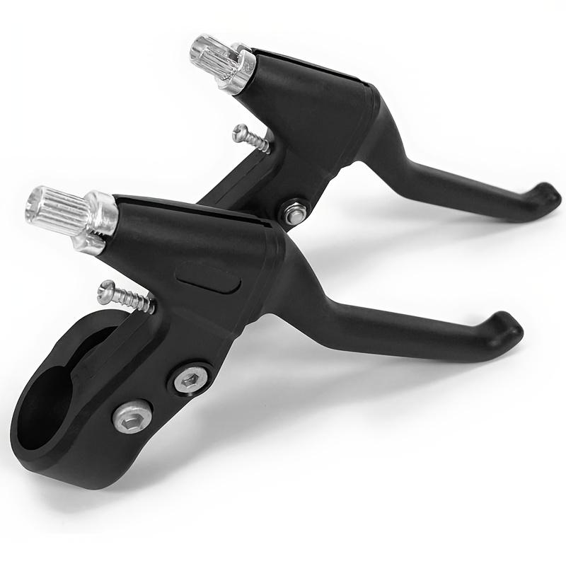 Durable 3-Finger Stainless Steel Bicycle Brake Lever Universal Mountain Road Bike Pads Brake lever only чёрный