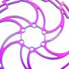 160/13mm Disc Brake Rotor Alloy Stainless Steel Bike 6 Bolts Bicycle Road