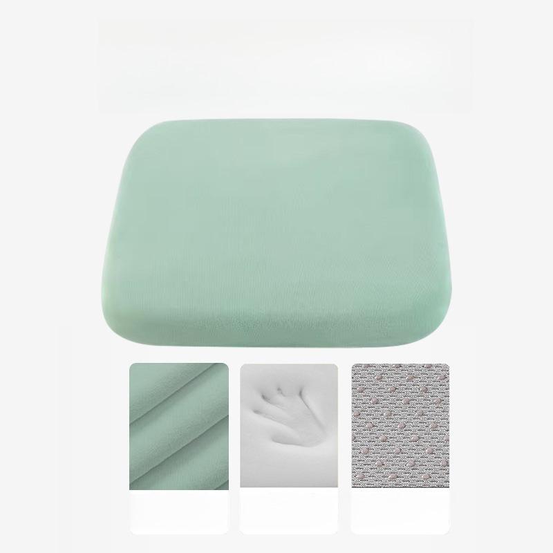 Practical Sponge Office Chair Cushion Resilient Removable Student Seat Cushion Non-slip Breathable Chair Cushion School