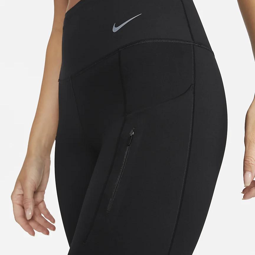 New Nike Go Sports Pants Women's Black DQ5673-010