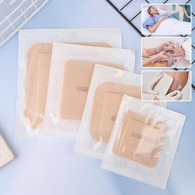 1Pc High-Absorbent Self-Adhesive Wound Dressing Pads Sterile Medical Patches for Exudate Management and Ulcer Healing