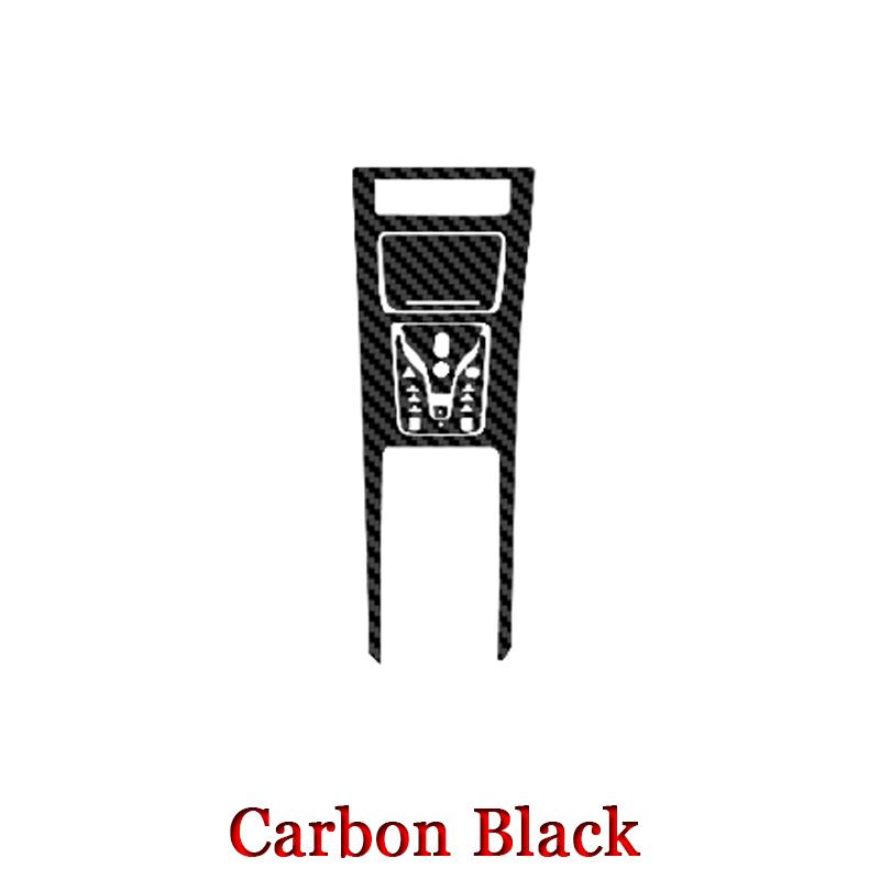 Car Interior Sticker For BYD HAN EV 2022 2023 Car Gear Panel Sticker Gear Box Protective Film Carbon Fiber Black Car Accessories