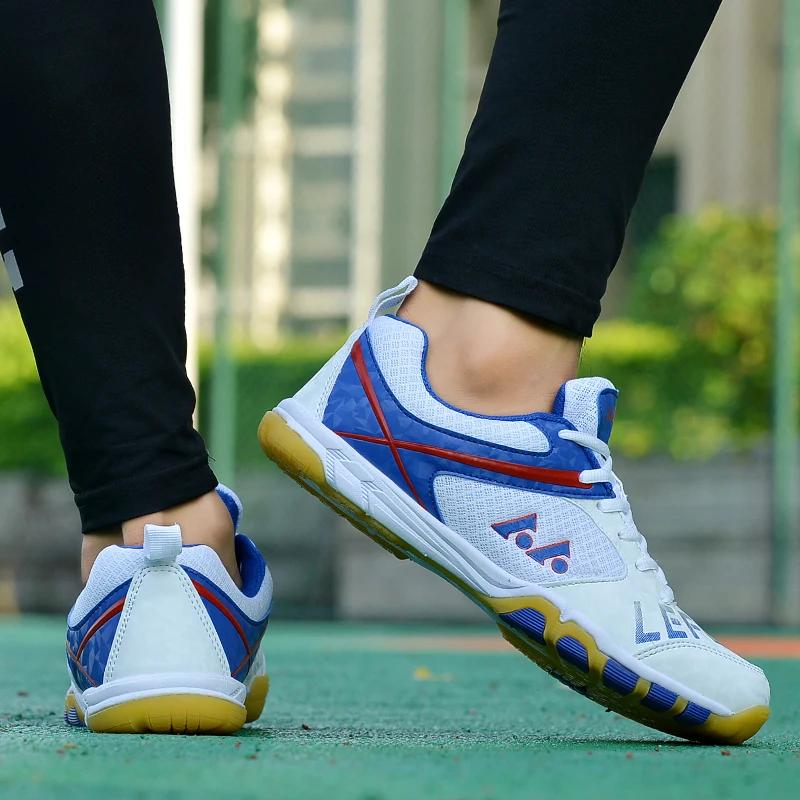 Men Table Tennis Shoes High Quality Sneakers Outdoor Competition Golf Shoes Wear Resistant Indoor Boys Training Volleyball Shoes